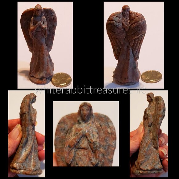 Brand New Brecciated Jasper Angel - Picture 1 of 6